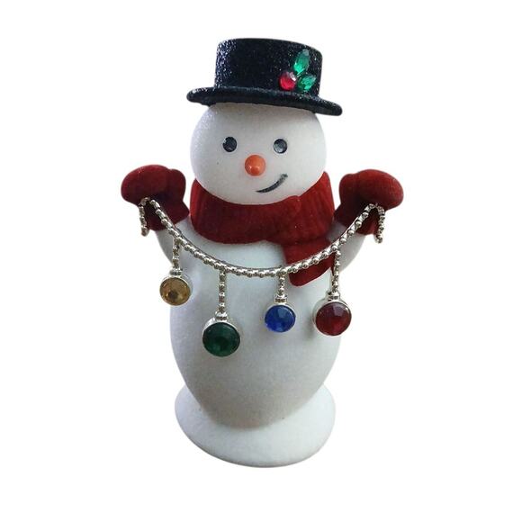 Bath & Body Works Snowman Nite Lite Wallflower Plug-In Diffuser Fragrance READ - Picture 1 of 8